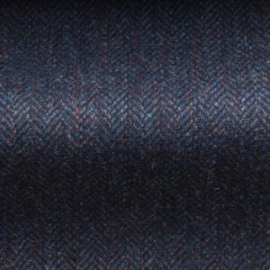 Blue Herringbone Tweed