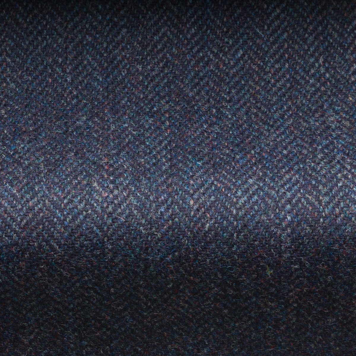 Blue Herringbone Tweed Blue Herringbone Tweed