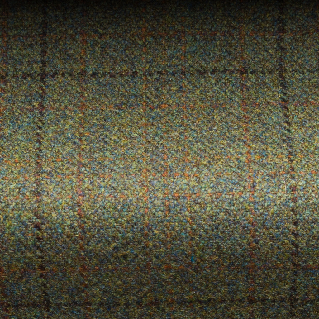 Norfolk-Check Tweed Fabric-082