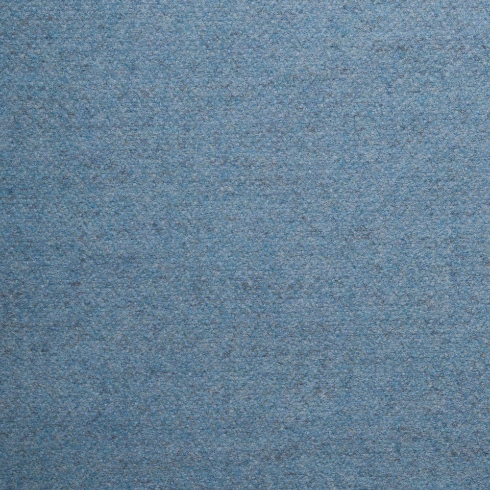Melton Wool Fabric, Pale Blue