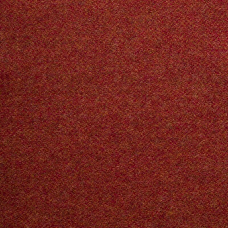 Kirkland, Melton Wool Fabric, Chilli