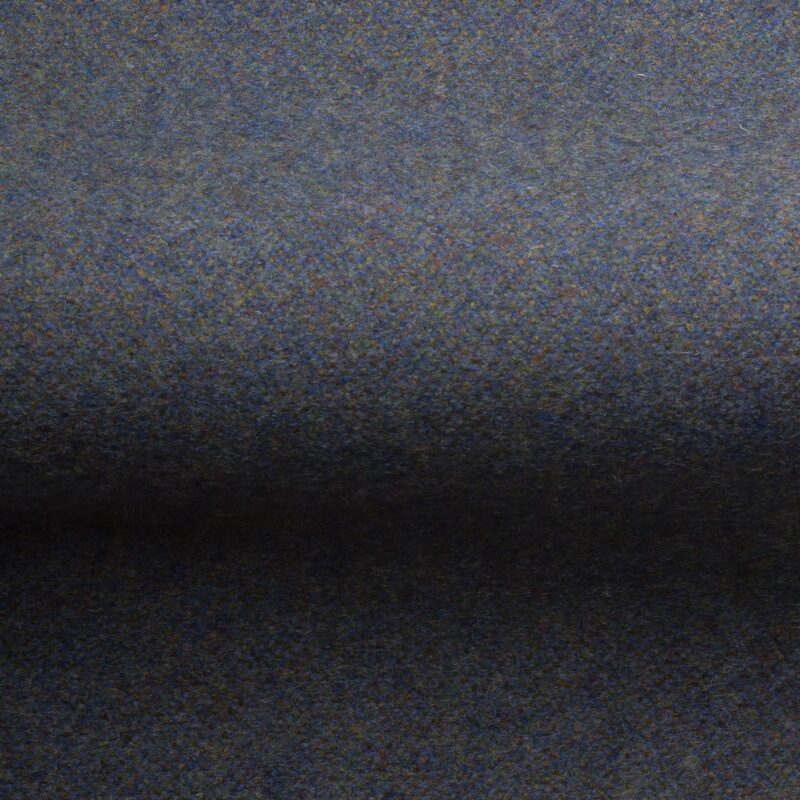 Melton Wool Fabric, Marine Blue