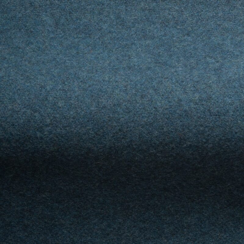 Melton Wool Fabric, Ocean Blue