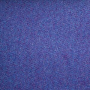 Marl Wool Fabric in Lilac Blue