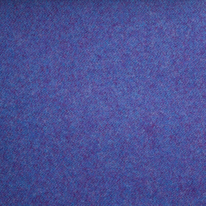 Marl Wool Fabric in Lilac Blue