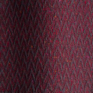 Textured high performance fabric for upholstery or heavy curtains in a Garnett colour