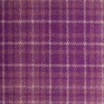 Plaid Fabric in damson for upholstery or heavy curtains.