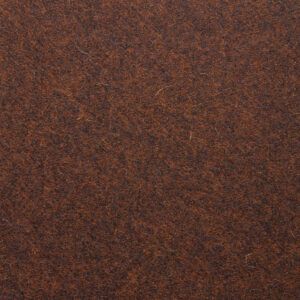 Bignor Melton Wool Fabric in Chocolate