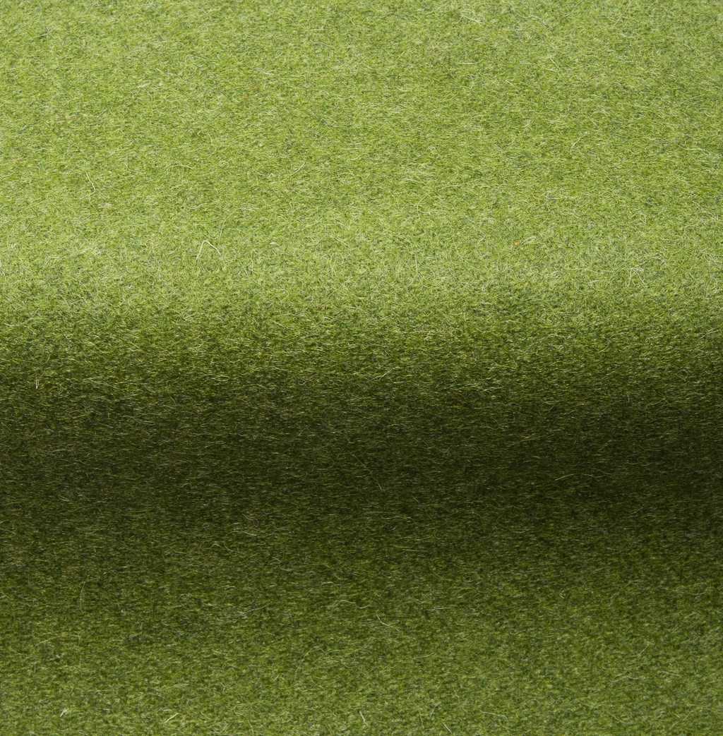 Melton in apple green