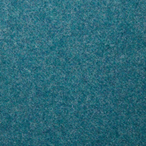 Melton Wool Fabric in Teal