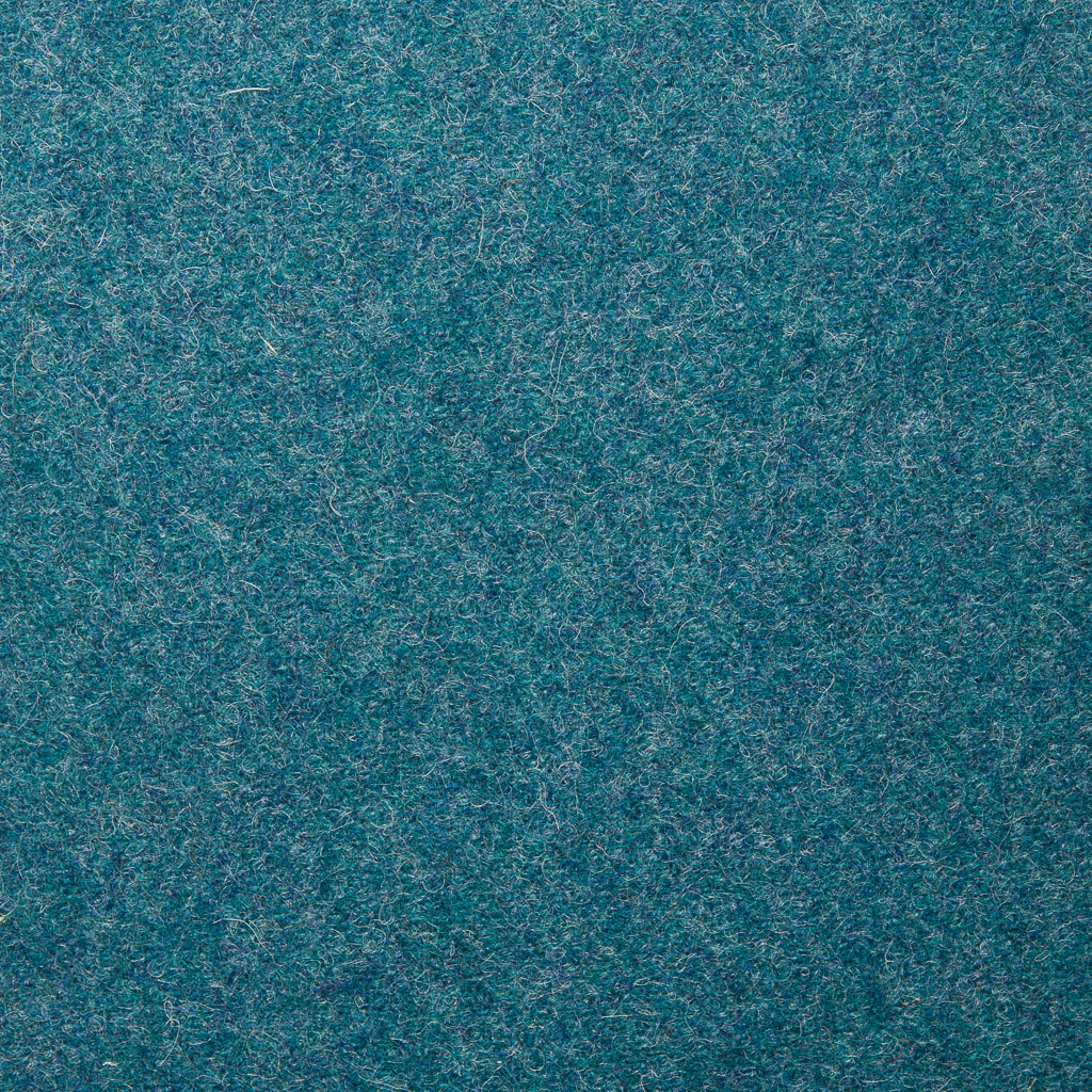 Melton Wool Fabric in Teal Melton Wool Fabric in Teal