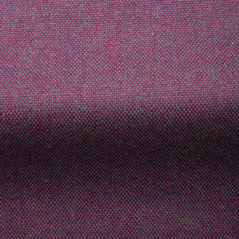Finn Donegal Tweed Fabric in Purple