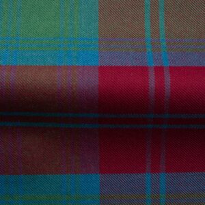 Lindsay Old Colours Tartan Fabric for Upholstery and Curtains