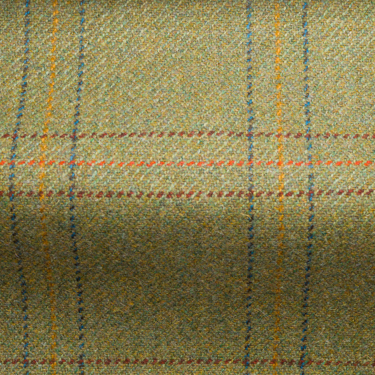 Norfolk Check Tweed-0809, tweed fabric, use for upholstery and curtains, 100% Pure New Wool, woven in Scotland.