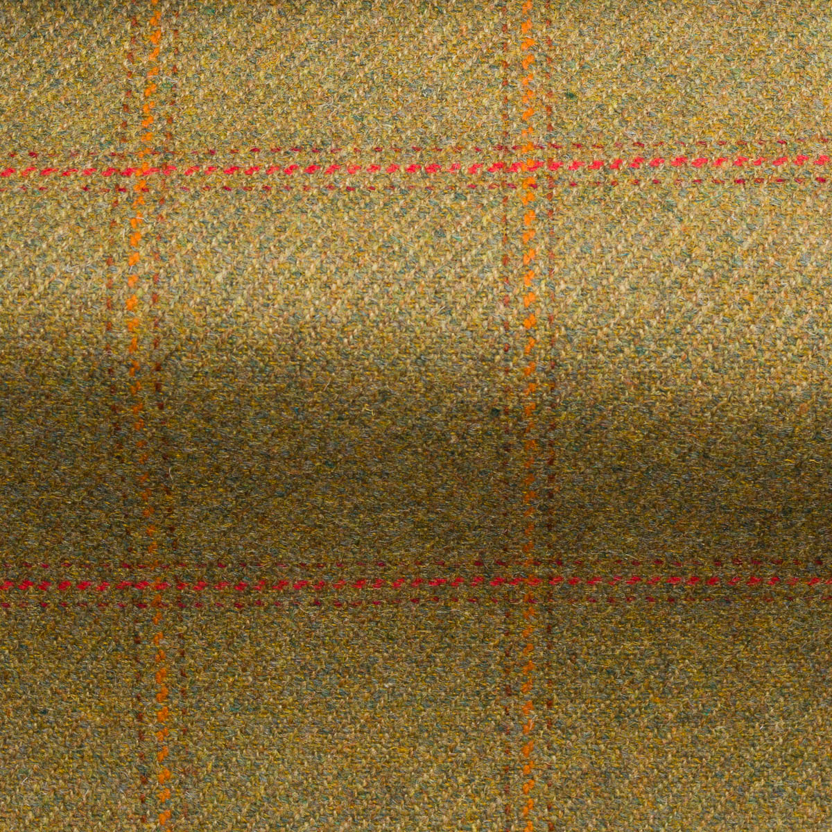 Norfolk Check Tweed-0810, tweed fabric, use for upholstery and curtains, 100% Pure New Wool, woven in Scotland.
