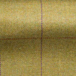 Wool check tweed fabric for upholstery and curtains