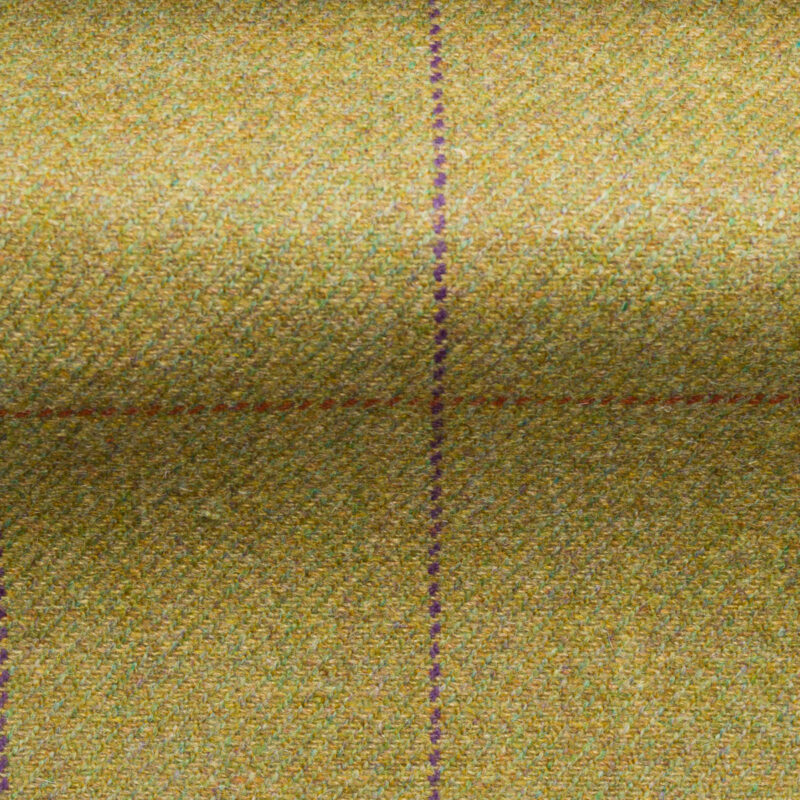 Wool check tweed fabric for upholstery and curtains