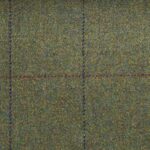 Wool check tweed fabric for upholstery and curtains
