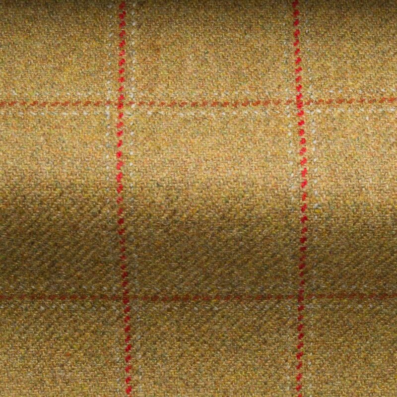 Wool check tweed fabric for upholstery and curtains