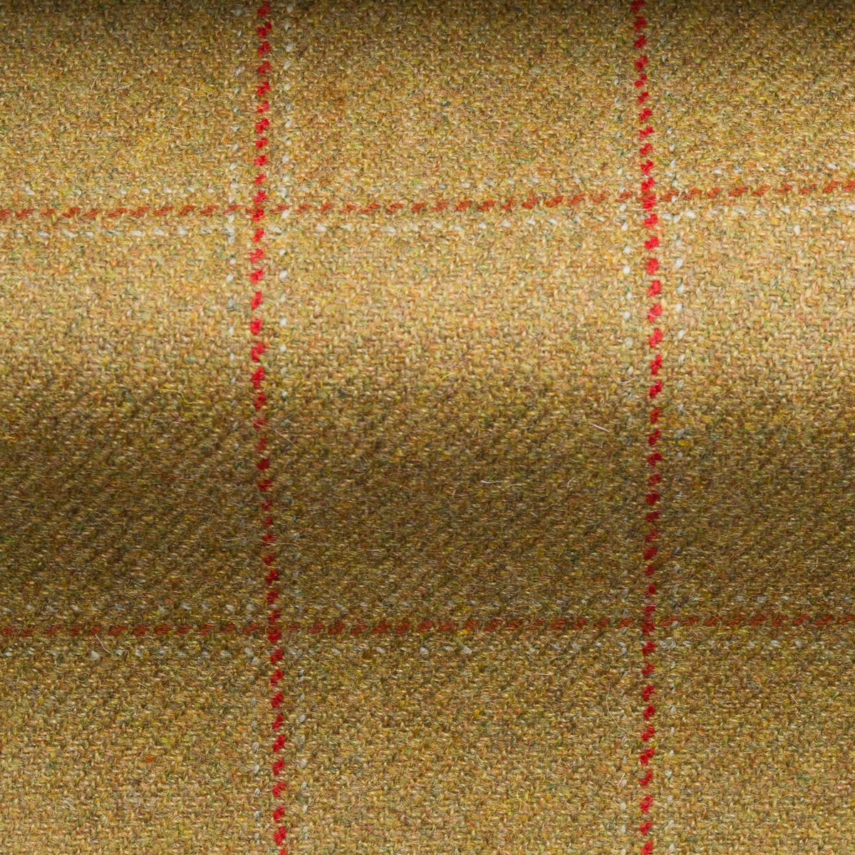 Wool check tweed fabric for upholstery and curtains