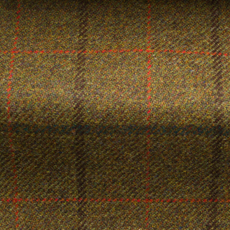 Wool check tweed fabric for upholstery, buy online