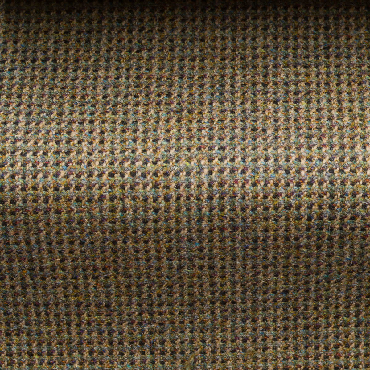 Wool check tweed fabric for upholstery, buy online