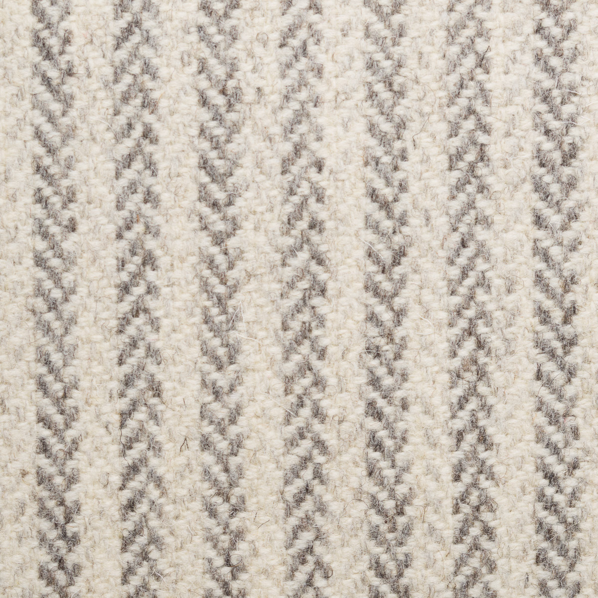 Heritage Wool Fabric 107 Cream Stripe