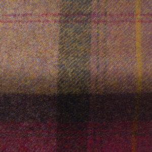 Parbold Check Fabric in Heather use for Upholstery and Curtains