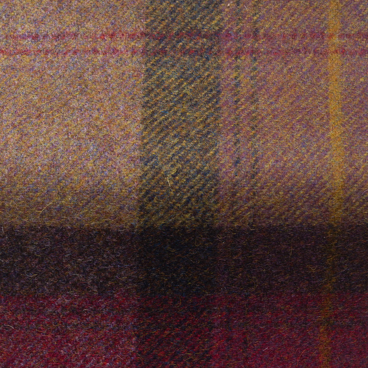 Parbold Check Fabric in Heather use for Upholstery and Curtains