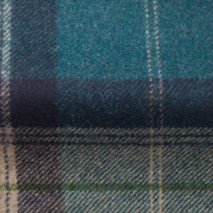 Parbold Traditional Check Fabric in Agate