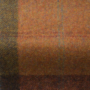 Parbold Check in Burnt Orange