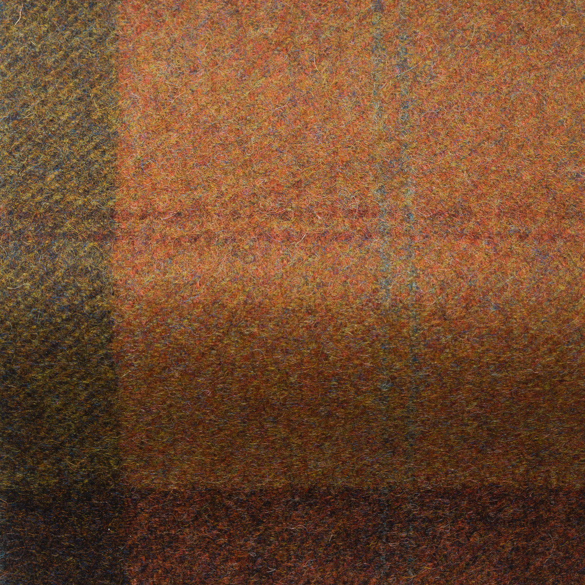 Parbold Check in Burnt Orange