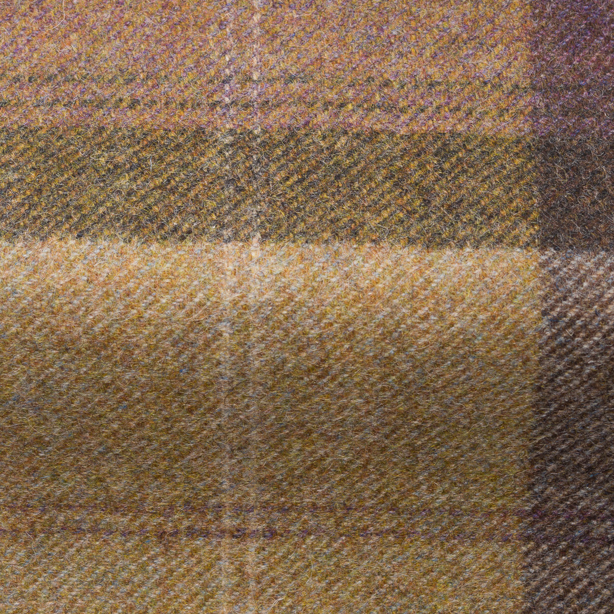 Parbold Check Fabric in Stone