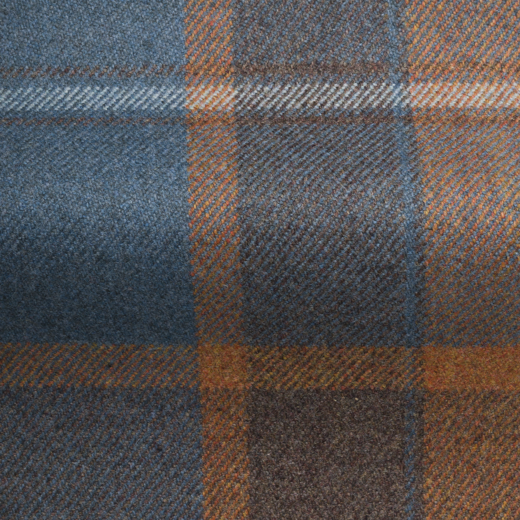 Dunster Plaid Fabric in Opal-0