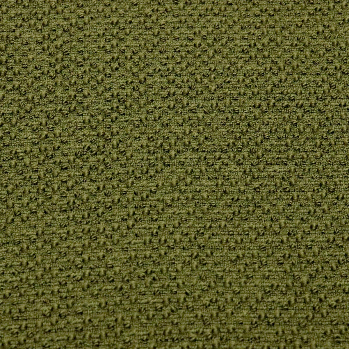 Boucle Fabric in Olive Green
