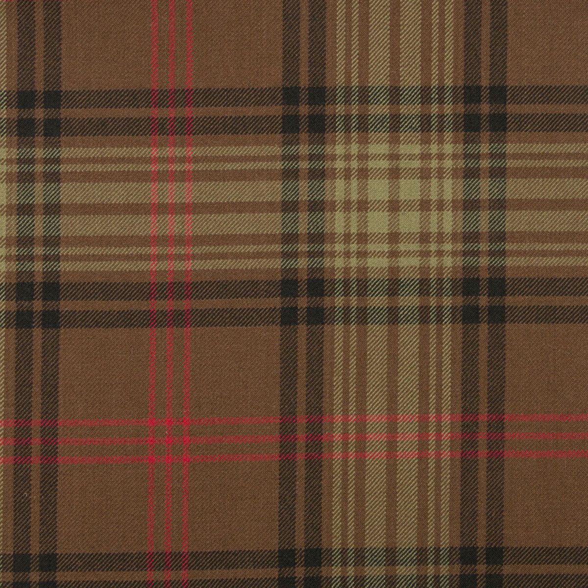 Ross Hunting Weathered Tartan Fabric-0