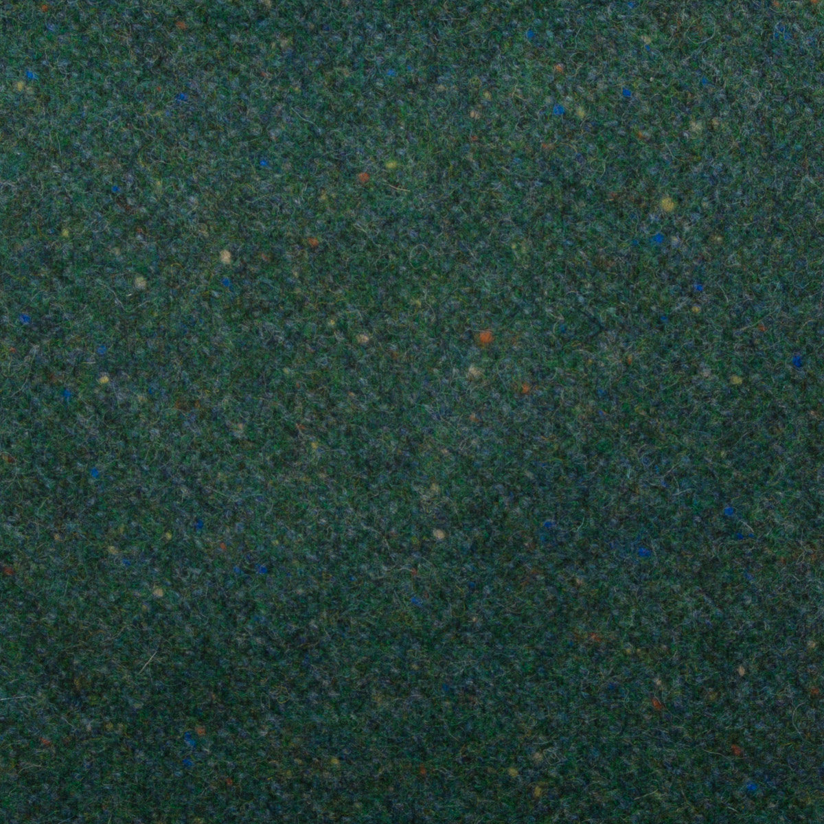 Donegal Tweed Fabric Emerald Green