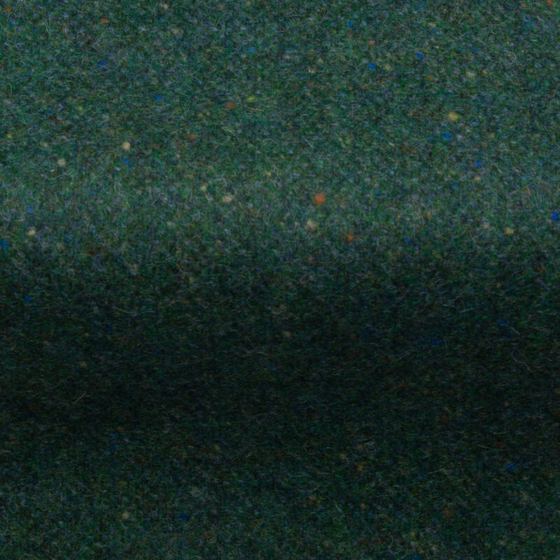 Donegal Tweed Fabric Emerald Green
