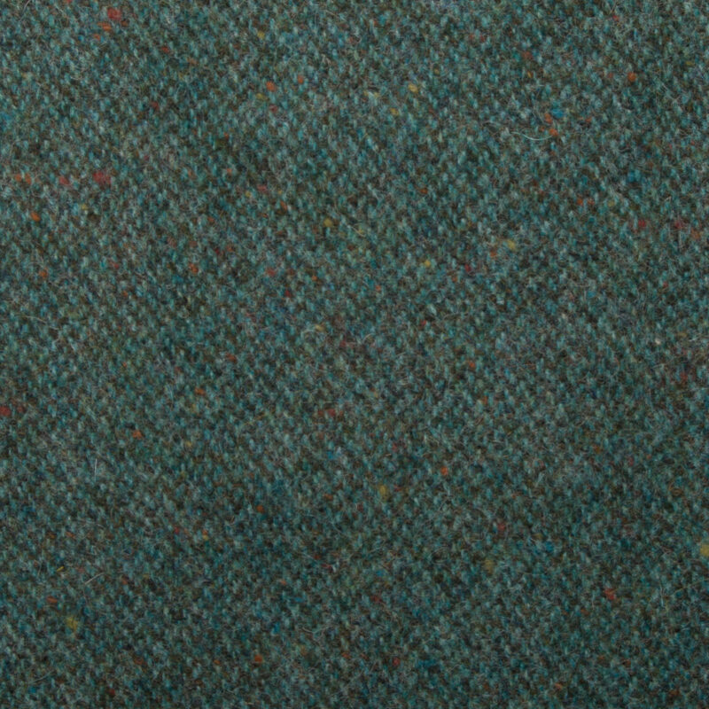 Donegal Tweed Fabric in Fir Green use for upholstery