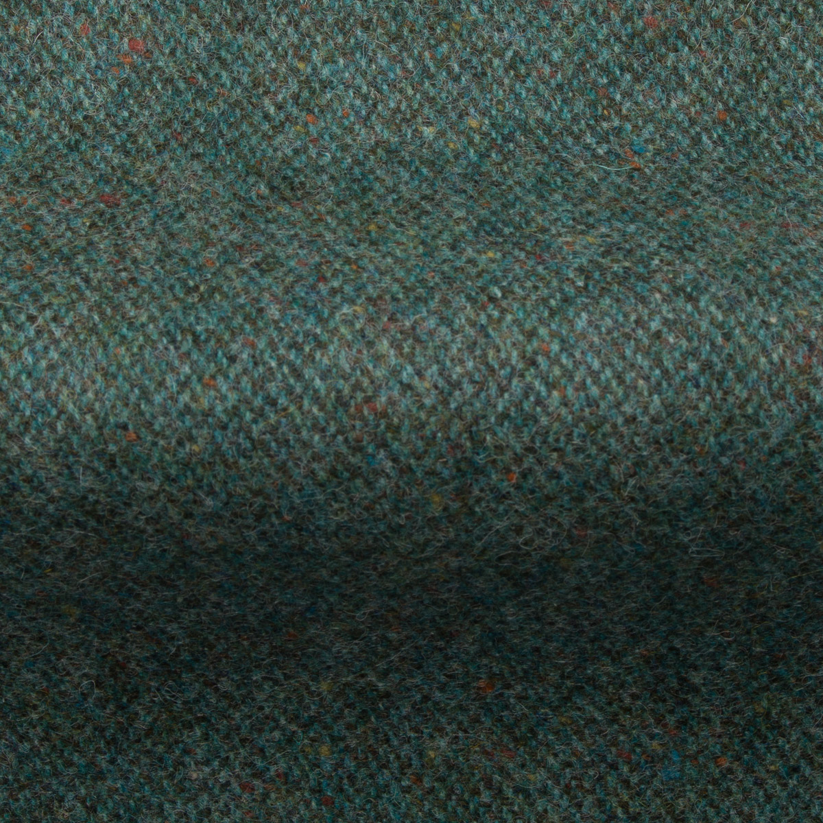 Donegal Tweed Fabric in Fir Green use for upholstery