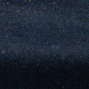 Donegal Tweed Fabric in Indigo Blue to be used for upholstery