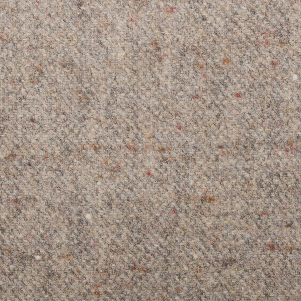 Donegal Tweed Fabric in Grey
