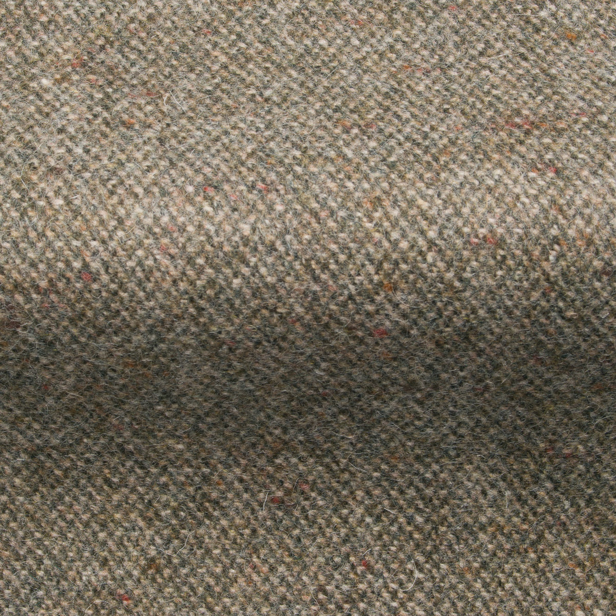 Donegal Tweed in a Light Olive Green Colour use for upholstery and curtains