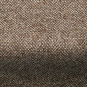 Donegal Tweed in a Peat Colour use for upholstery and curtains