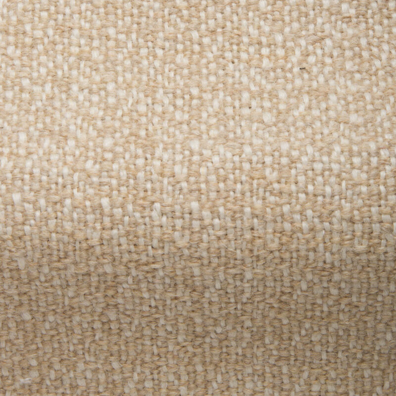 Tarland Burlap Style Fabric in Light Nut Brown