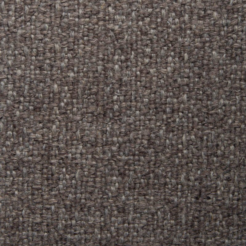 Tarland Burlap Style Fabric in Seal Grey