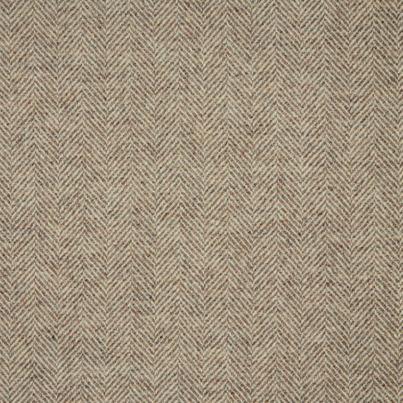Herringbone Fabric in Light Grey Colour