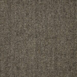 Chipping, Herringbone Fabric in Charcoal