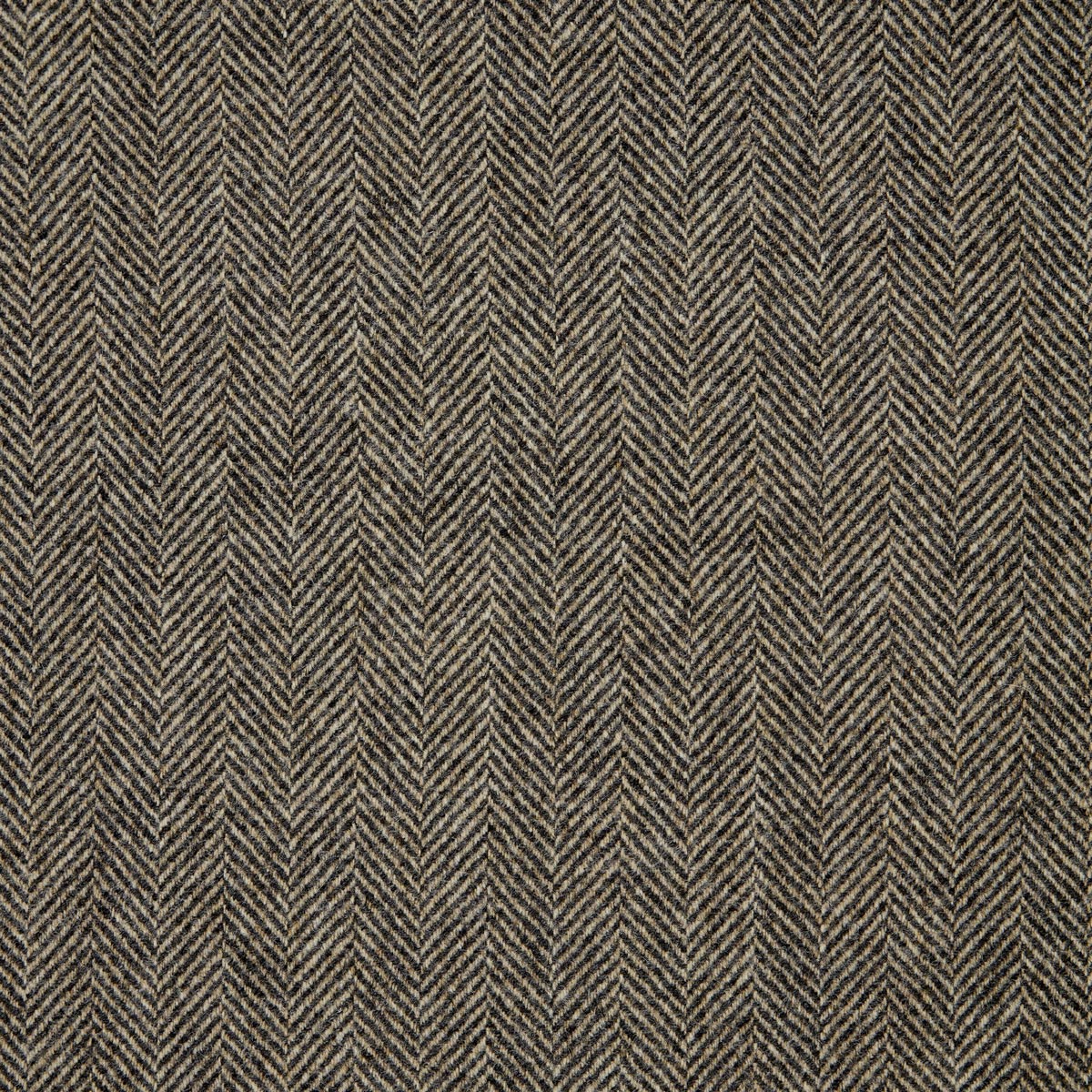 Chipping, Herringbone Fabric in Charcoal-19518