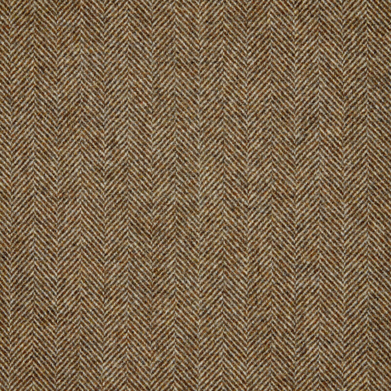 Chipping, Herringbone Fabric in Ochre